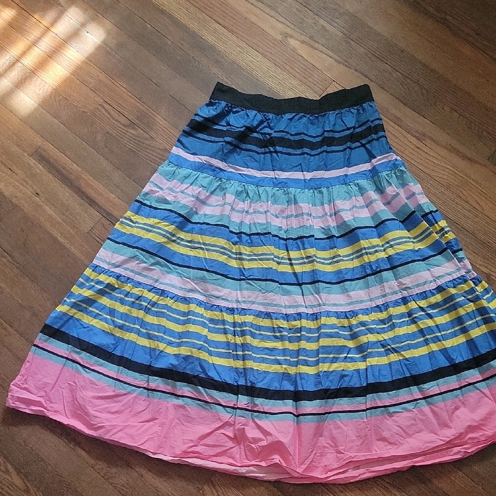 Striped Multicolor Women's Skirt